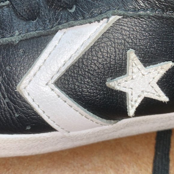 Converse Mens Breakpoint OX 157776C Black White Sneaker Shoes Size M 8.5 W 10 - Picture 9 of 9